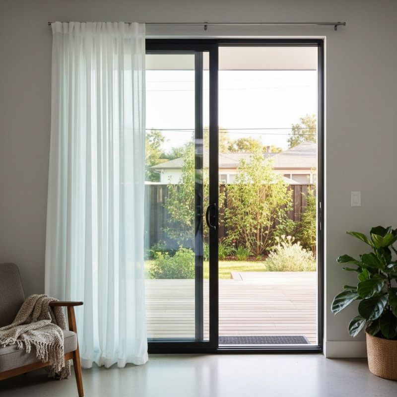 Wood Sliding Door Installation in Alpharetta, GA